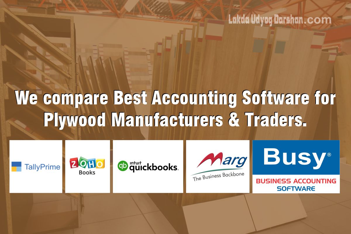 Best accounting software for plywood traders and manufacturers in India.