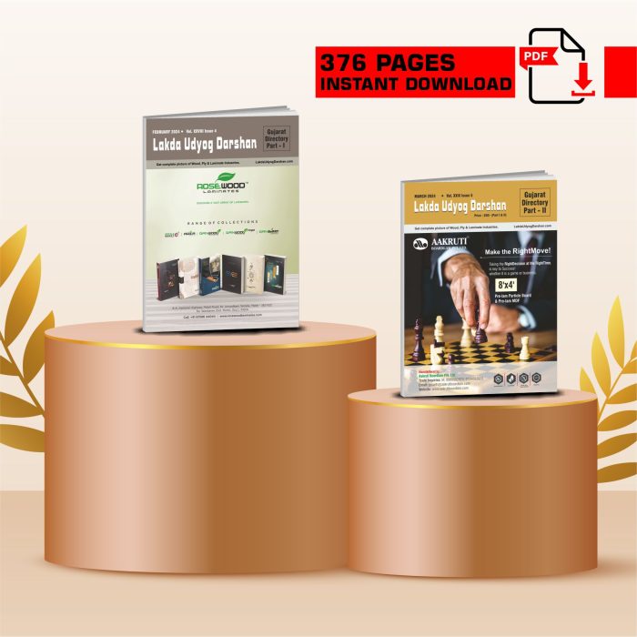 Gujarat Ply & Laminate Directory 2024 Part 1 & Part 2 - Instant Download