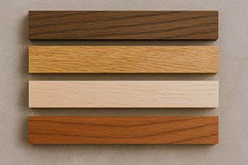 Wood types comparison