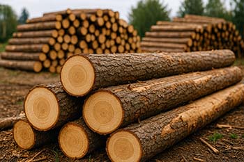 Timber logs